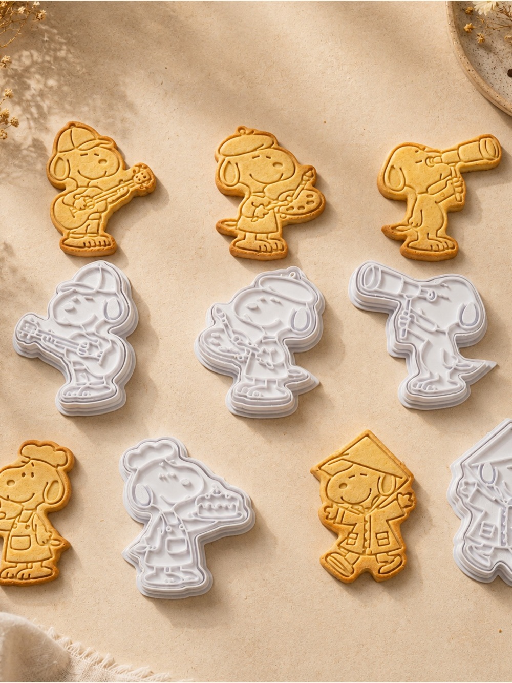 Snoopy Cookie Cutters Set -